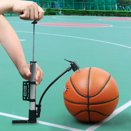 Mini Bike Portable Bicycle Tire Inflator Ball Air W Mount Frame For Mountain Road Bike