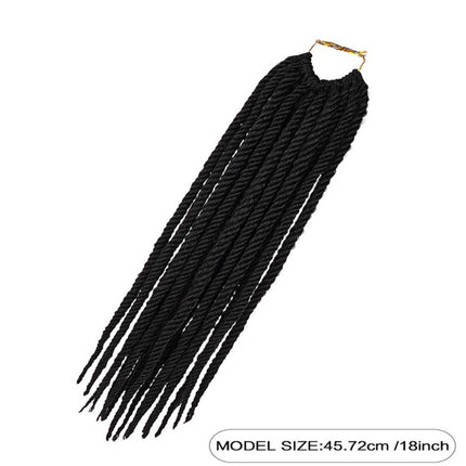 FOUR STRAND SENEGAL TWIST Senegalese Twist Crochet Hair Braids