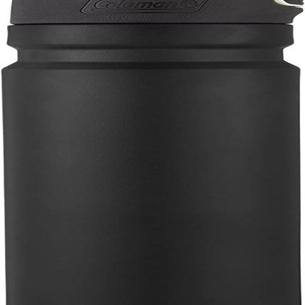 Freeflow Vacuum-Insulated Stainless Steel Water Bottle with Leak-Proof Lid, 24Oz/40Oz Bottle with Button-Operated Lid & Carry Handle, Keeps Drinks Hot or Cold for Hours