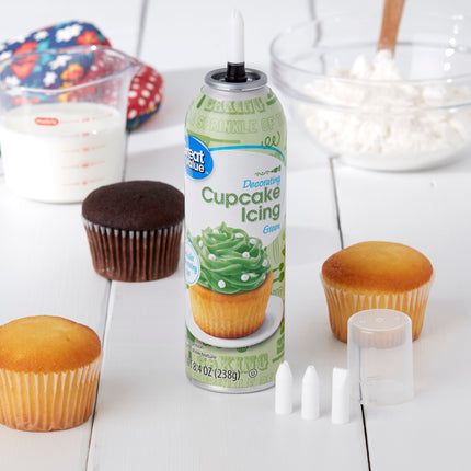 Green Decorating Cupcake Icing, 8.4 Oz