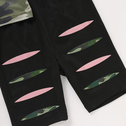 Toddler Girl 'Daddy's Girl' Father's Day Outfit Cute Letter Print Top & Coordinating Pants Set