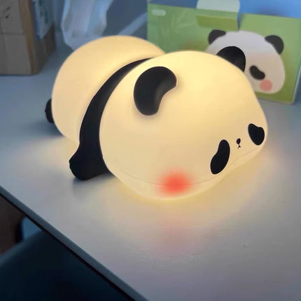 Cute Silicone Night Lights Sheep Cartoon Bedroom Lamp For Children's Room Decor Rechargeable Timing Dimming Sleep Night Light