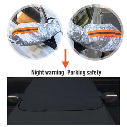 Universal Car Windshield Snow Cover Magnetic Winter Ice Frost Guard Protector