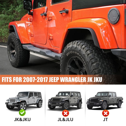 Fender Flares Compatible With 2007-2018 Wrangler