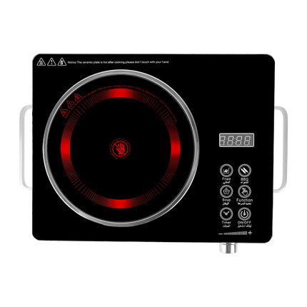 1Pc Electric Ceramic Stove Electric Cooktop Hot Plate Infrared Countertop Burner Sing Double Burner Options