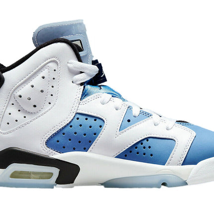 (GS) Air  6 Retro 'White / UNC University Blue' (2022) 384665-410