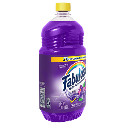 Fabuloso Multi-Purpose Cleaner & Floor Cleaner 2x Concentrated, Lavender - 56 fl oz