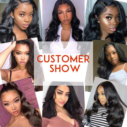 Body Wave Bundles Human Hair 8A Unprocessed Virgin Remy Brazilian Hair Weave 10 12 14 16 Inch 4 Bundles 400G Double Weft Natural Color for Black Women