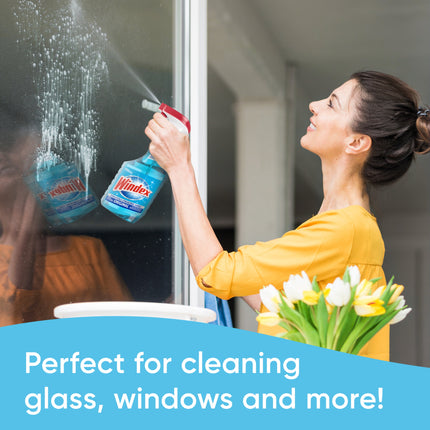 Windex® Glass Window Cleaner, Original Blue, Spray Bottle, 23 fl oz, 1 Count