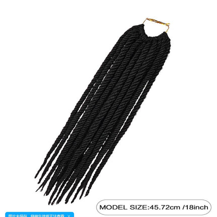 FOUR STRAND SENEGAL TWIST Senegalese Twist Crochet Hair Braids