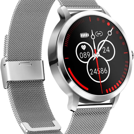 Smart Watch for Women,  Fashion Fitness Watch with Heart Rate Blood Pressure Sleep Tracker Pedometer Multiple Sport Modes, Waterproof, Sport Smartwatch Sync with Google Fit, Ios & Android App