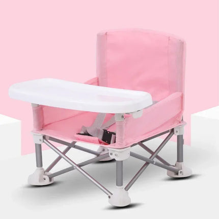 Baby Dining Chair Booster Seat Portable Travel Folding Kids with Feeding Chair Outdoor Beach Seat Baby Furniture Supplies