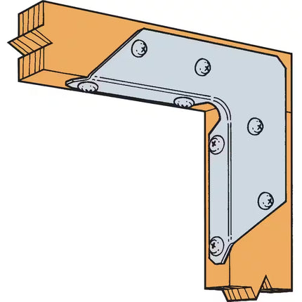 RTA 18-Gauge ZMAX Galvanized Rigid Tie Angle for Nominal 1 X 2 Joist/Post