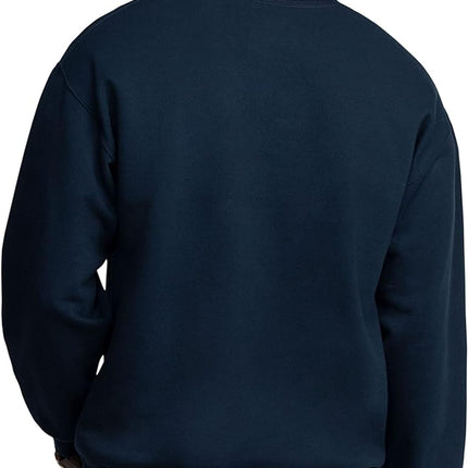 Men'S Eversoft Fleece Crewneck Sweatshirts, Moisture Wicking & Breathable, Sizes S-4X