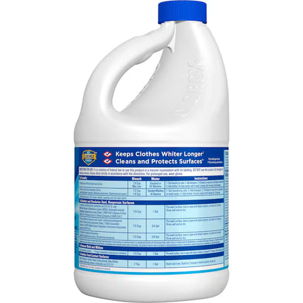 Concentrated Disinfecting Regular 81-Fl Oz Household Bleach