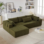 Green / Left Chaise