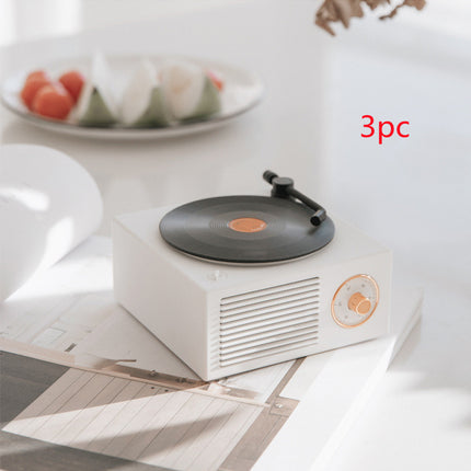 Wireless mini portable retro phonograph bluetooth speaker