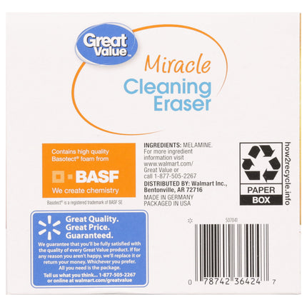 Original Miracle Cleaning Eraser, 12 Count