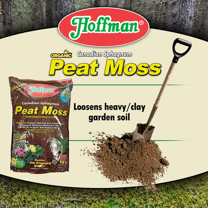 Canadian Sphagnum Peat Moss Soil Conditioner, 18 Quart Bag