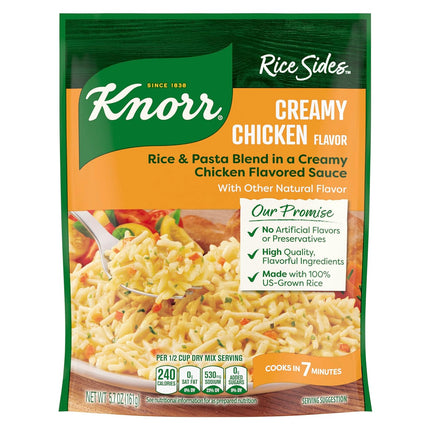 Rice Sides Creamy Chicken Long Grain Rice and Vermicelli Pasta Blend for a Tasty Rice Side Dish No Artificial Flavors, No Preservatives, No Added MSG 5.7 Oz