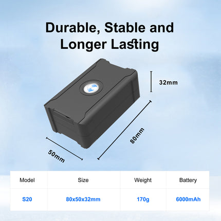 Anti-Theft Hidden GPS Tracker With Remote Control Real-Time Vehicle Tracker For Car, Truck, Motorcycle & Luggage, Subscription Required