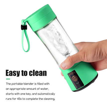 Portable Juicer for Fruit Smoothie Shake Juice, Personal Portable Blender Cup USB Rechargeable Travel