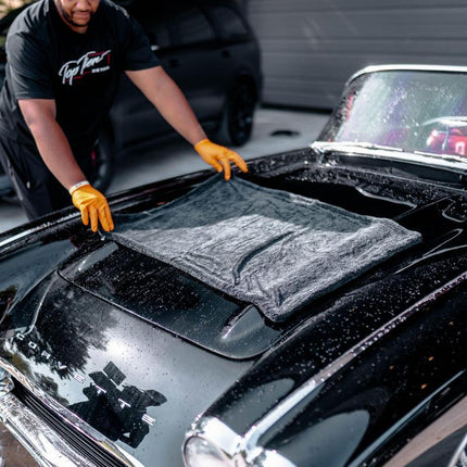 15x15in YISLU Drying Towel  - Super Absorbent Car Drying Towel, Woven With Twisted Microfiber, 1300 GSM High Quality Microfiber 70 30 Mixed Twisted Microfiber