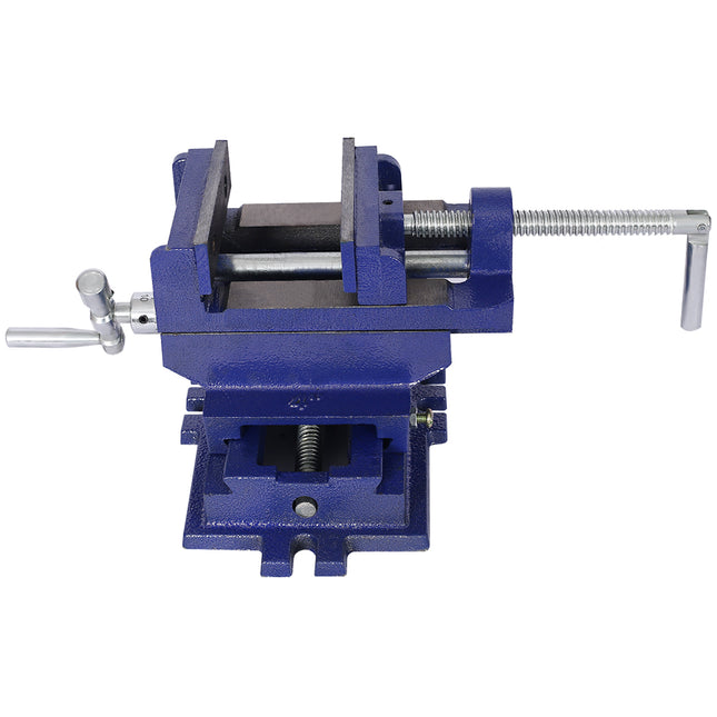 Cross Slide Vise, Drill Press Vise 4inch,drill Press Metal Milling 2 Way X-Y ,benchtop Wood Working Clamp Machine