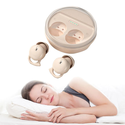 Wireless Invisible Sleep Earbuds Bluetooth Small Ear Buds for Side Sleepers Sleep Bluetooth Earbuds Smallest Tiny Wireless Sleeping Ear Buds for Small Ears Noise Cancelling Earbuds for Sleep