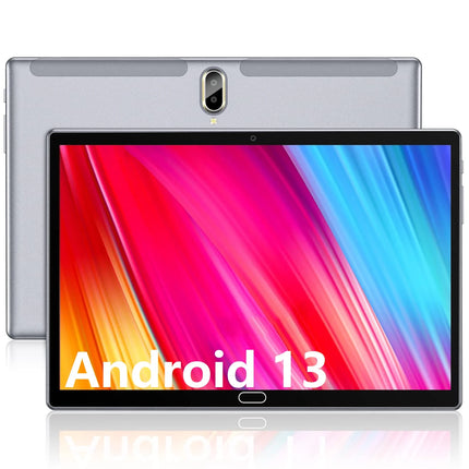 Tablet 10 Inch Android 13.0 Tablet 4G Cellular Tablet PC 2024 Latest Update 4G Phone Tablet 64GB + 4GB Storage Octa-Core Processor,Dual SIM Card Slot,Gps,Wifi,Bluetooth,1080P HD (Gray) Laptop Tablet