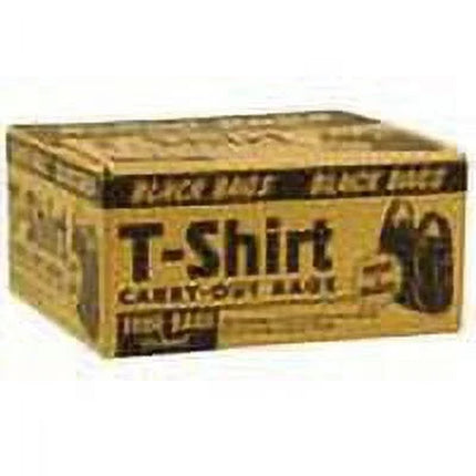 Black T-Shirt Carryout Bags (1,000 Count)