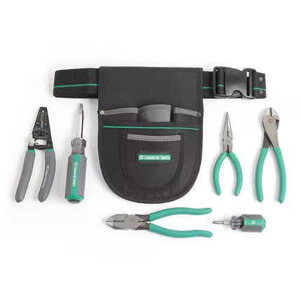 Electrician'S Tool Set (7-Piece) with Pouch