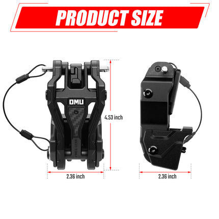 Hood Catch Hood Lock For 2018-2025 Wrangler JL Gladiator JT