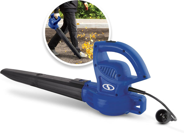 SBJ597E-SJB 6-Amp 155 MPH Electric Leaf Blower, Blue