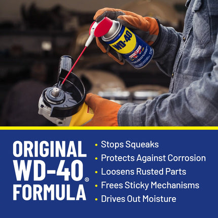 Original  Formula, Multi-Purpose Lubricant Spray with Smart Straw, 8 Oz.