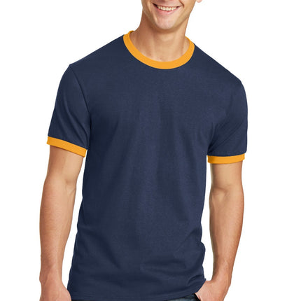 Port & Company Core Cotton Ringer Tee