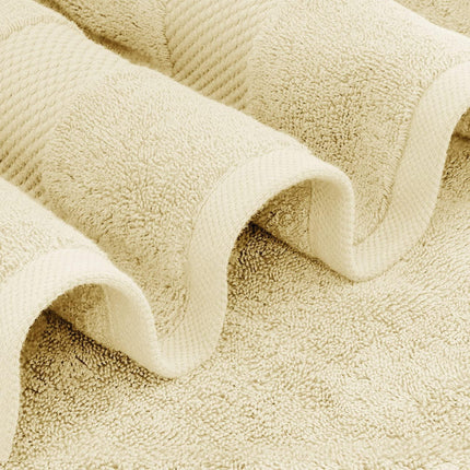 Luxury Bath Towels Set of 4 Large 700 GSM Cotton Ultra Soft Bath Towels 27x54 | Highly Absorbent and Quick Dry | Hotel Towels for Bathroom Luxury Plush Shower Towels Beige