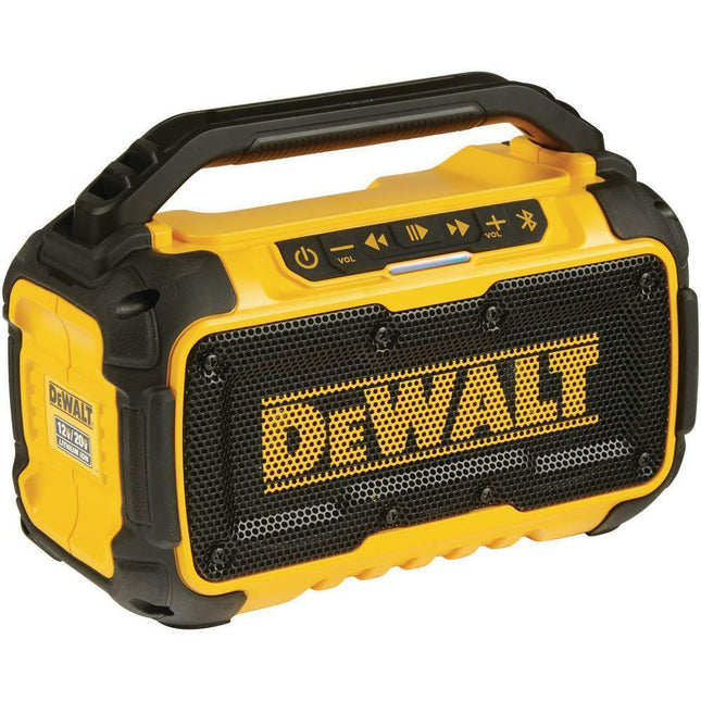 DEWALT 20-Volt MAX Bluetooth Jobsite Portable Stereo Speaker DCR010