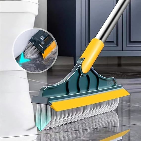 Bathroom Long Handle Floor Gap Wiper No Dead Corner Hard Bristle Floor Cleaning Ceramic Tile Brush