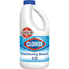 Clorox Disinfecting Bleach, Regular, 43 fl oz