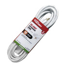 Hyper Tough 15FT 16AWG 3 Prong White for Outdoor and Indoor Use Single Outlet Extension Cord