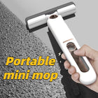 New Portable Self-NSqueeze Mini Mop;  Lazy Hand Wash-Free Strong Absorbent Mop Multifunction Portable Squeeze Cleaning Mop Desk Window Glass Cleaner Kitchen Car Sponge Cleaning Mop Home Cleaning Tools