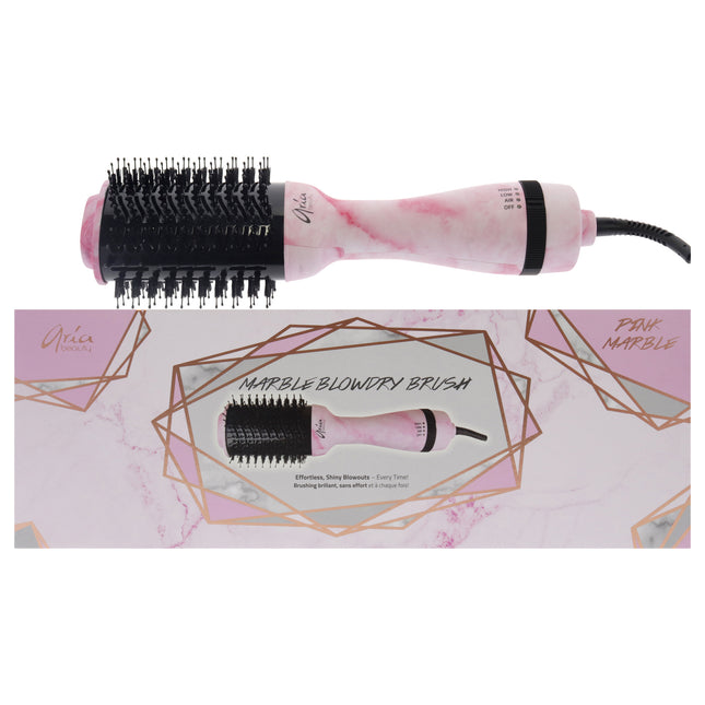 Blowdry Brush - Pink Marble