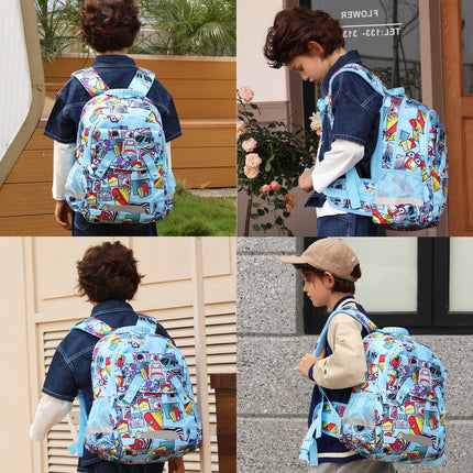 Kids Backpack for Boys,Preschool Kindergarten Bookbags, Elementary School Bag Gifts