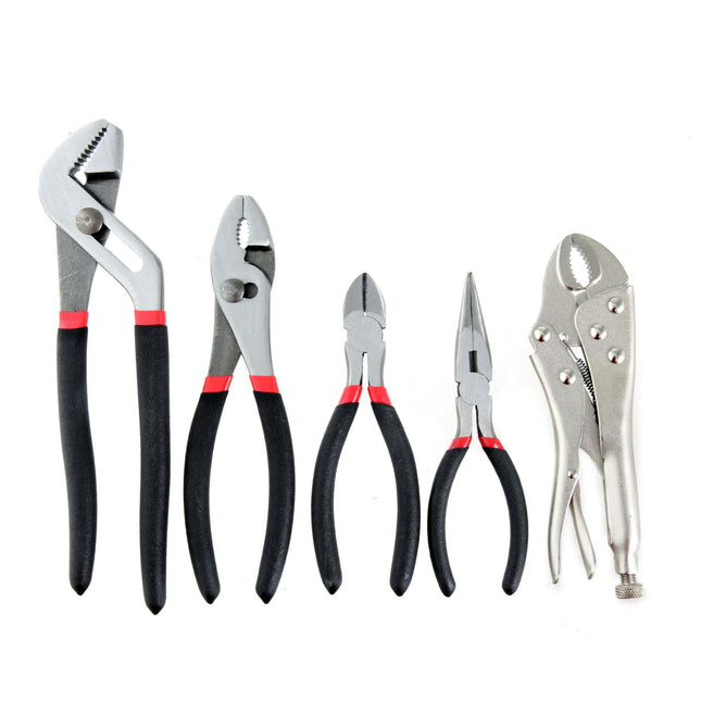 Hyper Tough 5pc Assorted Pliers Set