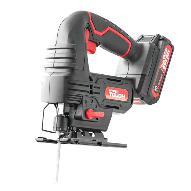 Hyper Tough 20V 2.0Ah Cordless Orbit Jig Saw, 8201.1