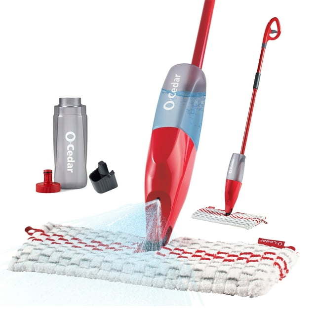 O-Cedar ProMist® MAX Microfiber Spray Mop, Reusable and Machine Washable Mop Pad