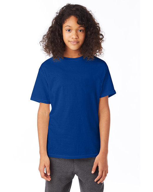 Hanes 5370 Youth 50/50 T-Shirt