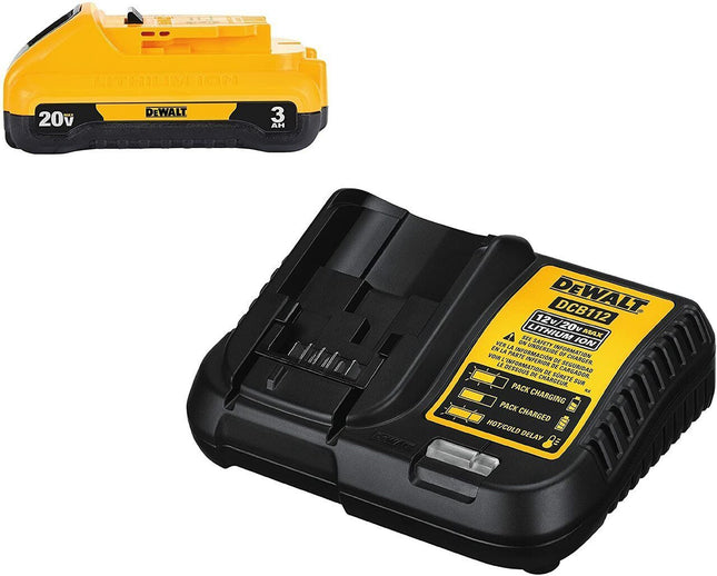 DEWALT 20-Volt MAX Starter Kit Lithium-Ion Compact Battery Pack 3.0Ah with Charger DCB230C