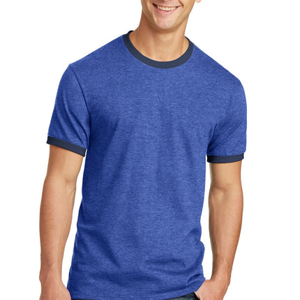 Port & Company Core Cotton Ringer Tee